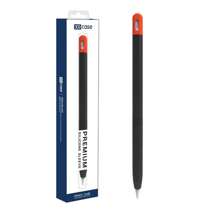 XDcase Contrast Color Silicone Protective Stylus Pen Case, For Apple Pencil Pro / 2, For Apple Pencil Pro / 2 / 1, For Apple Pencil USB-C / 3