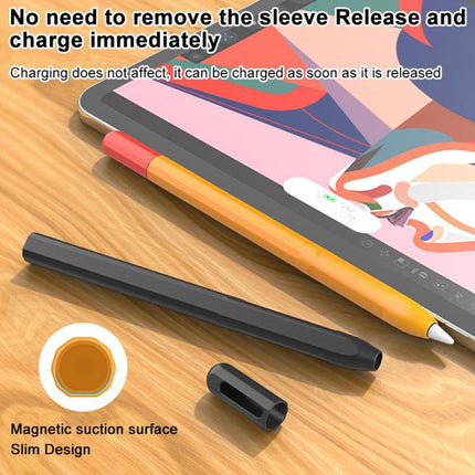 XDcase Contrast Color Silicone Protective Stylus Pen Case, For Apple Pencil Pro / 2, For Apple Pencil Pro / 2 / 1, For Apple Pencil USB-C / 3