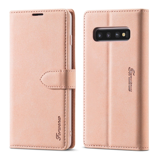Forwenw F1 Series Matte Strong Magnetism Horizontal Flip Leather Case with Holder & Card Slots & Wallet & Photo Frame, For Samsung Galaxy S10+, For Samsung Galaxy S20, For Samsung Galaxy S20+