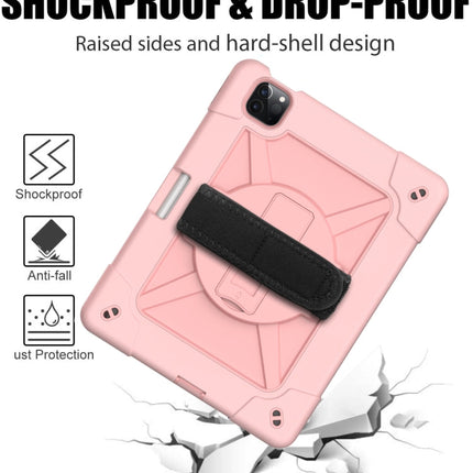 Contrast Color Robot Shockproof Silicone + PC Protective Case with Holder, For iPad Air 2022 / 2020 10.9, For Samsung Galaxy Tab A7 10.4 (2020) T500/T505