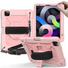 Contrast Color Robot Shockproof Silicone + PC Protective Case with Holder, For iPad Air 2022 / 2020 10.9, For Samsung Galaxy Tab A7 10.4 (2020) T500/T505