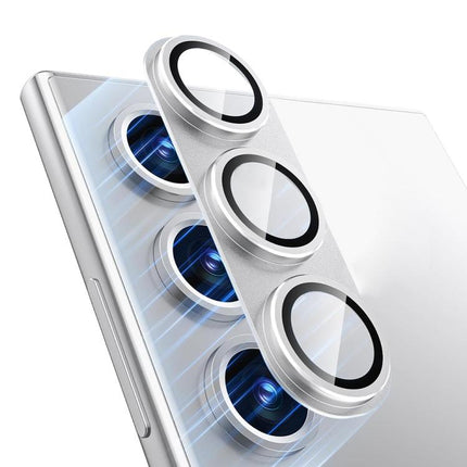 XDcase Frosted Armor Metal + Tempered Glass Camera Lens Film, For Samsung Galaxy S25 5G, For Samsung Galaxy S25+ 5G, For Samsung Galaxy S25 Ultra 5G, For Samsung Galaxy S24 Ultra 5G, For Samsung Galaxy S24+ 5G, For Samsung Galaxy S24 5G