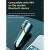 V19S Bluetooth 5.0 Business Style Fingerprint Touch Bluetooth Earphone