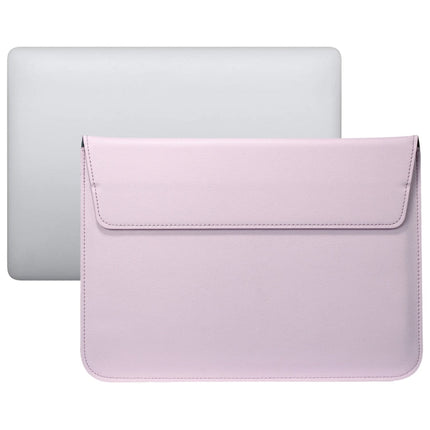 PU Leather Ultra-thin Envelope Bag Laptop Bag with Stand Function, For MacBook Air / Pro 15 inch