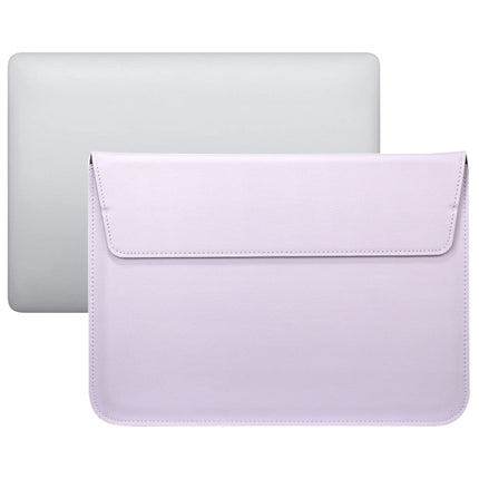 PU Leather Ultra-thin Envelope Bag Laptop Bag with Stand Function, For MacBook Air / Pro 15 inch