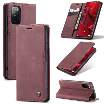 CaseMe 013 Multifunctional Horizontal Flip Leather Case with Holder & Card Slot & Wallet, For Samsung Galaxy S20 FE