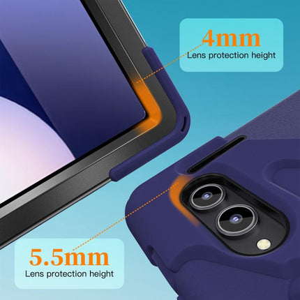 Rotatable Holder Silicone Hybrid PC Tablet Case with Shoulder Strap, For Samsung Galaxy Tab S11 Ultra