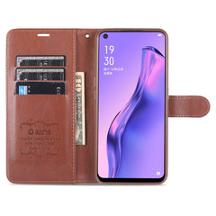AZNS Sheepskin Texture Horizontal Flip Leather Case with Holder & Card Slots & Wallet, For OPPO A32 / A53 (2020), For Vivo Y20 / Y20i