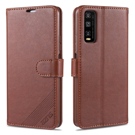 AZNS Sheepskin Texture Horizontal Flip Leather Case with Holder & Card Slots & Wallet, For OPPO A32 / A53 (2020), For Vivo Y20 / Y20i