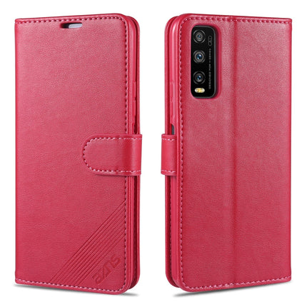 AZNS Sheepskin Texture Horizontal Flip Leather Case with Holder & Card Slots & Wallet, For OPPO A32 / A53 (2020), For Vivo Y20 / Y20i