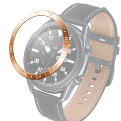 Smart Watch Steel Bezel Ring, A Version, For Samsung Galaxy Watch 3 41mm, For Samsung Galaxy Watch 3 45mm