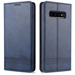 AZNS Magnetic Calf Texture Horizontal Flip Leather Case with Card Slots & Holder & Wallet, For OPPO A91, For Huawei P40, For Huawei P40 Pro, For Samsung Galaxy S10