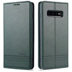 AZNS Magnetic Calf Texture Horizontal Flip Leather Case with Card Slots & Holder & Wallet, For OPPO A91, For Huawei P40, For Huawei P40 Pro, For Samsung Galaxy S10