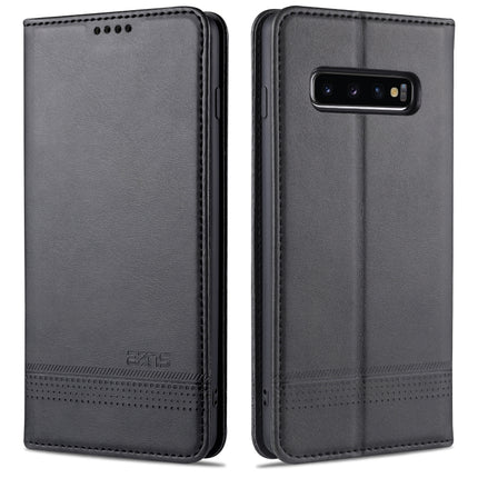 AZNS Magnetic Calf Texture Horizontal Flip Leather Case with Card Slots & Holder & Wallet, For OPPO A91, For Huawei P40, For Huawei P40 Pro, For Samsung Galaxy S10