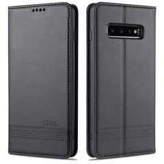 AZNS Magnetic Calf Texture Horizontal Flip Leather Case with Card Slots & Holder & Wallet, For OPPO A91, For Huawei P40, For Huawei P40 Pro, For Samsung Galaxy S10