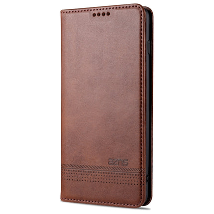 AZNS Magnetic Calf Texture Horizontal Flip Leather Case with Card Slots & Holder & Wallet, For Samsung Galaxy S10+, For Samsung Galaxy S20 FE, For Huawei Honor X10 Max