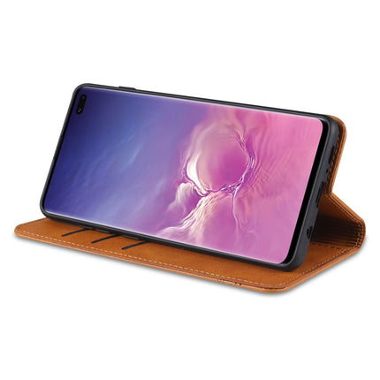 AZNS Magnetic Calf Texture Horizontal Flip Leather Case with Card Slots & Holder & Wallet, For Samsung Galaxy S10+, For Samsung Galaxy S20 FE, For Huawei Honor X10 Max