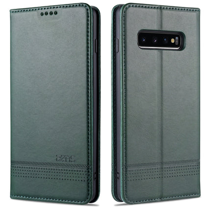 AZNS Magnetic Calf Texture Horizontal Flip Leather Case with Card Slots & Holder & Wallet, For Samsung Galaxy S10+, For Samsung Galaxy S20 FE, For Huawei Honor X10 Max