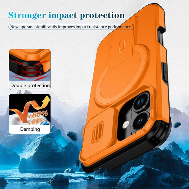 Sliding Camshield MagSafe Holder Phone Case, For iPhone 17, For iPhone Air, For iPhone 16 Pro Max