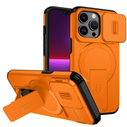 Sliding Camshield MagSafe Holder Phone Case, For iPhone 14 Pro Max, For iPhone 13 Pro Max, For iPhone 13 Pro