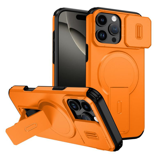 Sliding Camshield MagSafe Holder Phone Case, For iPhone 17, For iPhone Air, For iPhone 16 Pro Max