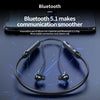 M60 8D Surround Sound Wireless Neck-mounted 5.1 Bluetooth Earphone Support TF Card MP3 Mode