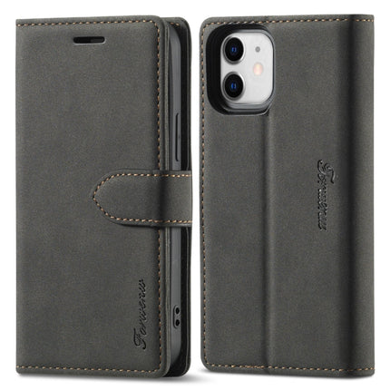 Forwenw F1 Series Matte Strong Magnetism Horizontal Flip Leather Case with Holder & Card Slots & Wallet & Photo Frame, For iPhone 11 Pro, For iPhone 11 Pro Max, For iPhone 12, For iPhone 12 Mini, For iPhone 12 Pro, For iPhone 12 Pro Max