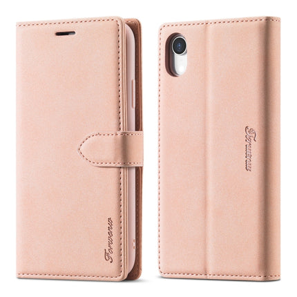 Forwenw F1 Series Matte Strong Magnetism Horizontal Flip Leather Case with Holder & Card Slots & Wallet & Photo Frame, For iPhone XR