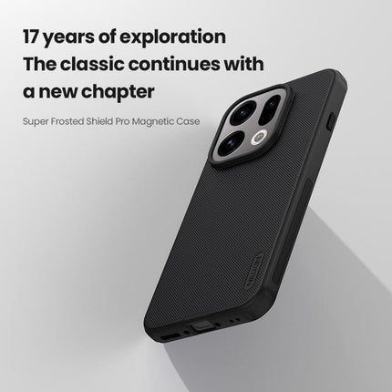 NILLKIN Frosted Shield Pro Magnetic Magsafe Phone Case, For OPPO Find X9, For OPPO Find X9 Pro