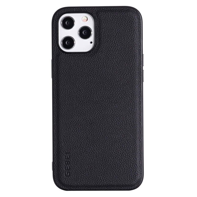 GEBEI Full-coverage Shockproof Leather Protective Case, For iPhone 12 / 12 Pro, For iPhone 12 Pro Max