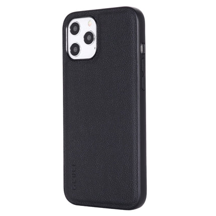GEBEI Full-coverage Shockproof Leather Protective Case, For iPhone 12 / 12 Pro, For iPhone 12 Pro Max