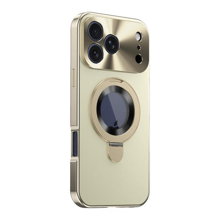 Privacy Screen Film Full Cover MagSafe Holder Phone Case, For iPhone 17 Pro Max, For iPhone 17 Pro