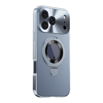 Privacy Screen Film Full Cover MagSafe Holder Phone Case, For iPhone 17 Pro Max, For iPhone 17 Pro