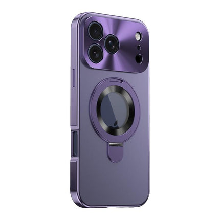 Privacy Screen Film Full Cover MagSafe Holder Phone Case, For iPhone 17 Pro Max, For iPhone 17 Pro