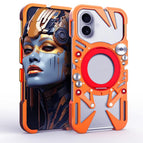 For iPhone 16 Plus / Orange