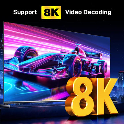 H96Max M9s Android 14 Smart TV Box with Remote Control, RK3576 Octa Core, 4GB+32GB, 8GB+128GB