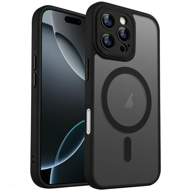 XDcase Skin Feel Magnetic Frosted Phone Case with Lens Film, For iPhone 17e / 16e, For iPhone 16 Pro Max, For iPhone 16 Pro, For iPhone 16 Plus, For iPhone 16
