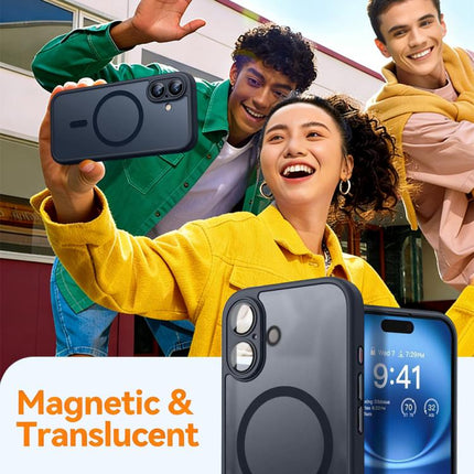 XDcase Skin Feel Magnetic Frosted Phone Case with Lens Film, For iPhone 15 Pro Max, For iPhone 15 Pro, For iPhone 15, For iPhone 14 Plus, For iPhone 14, For iPhone 14 Pro, For iPhone 14 Pro Max