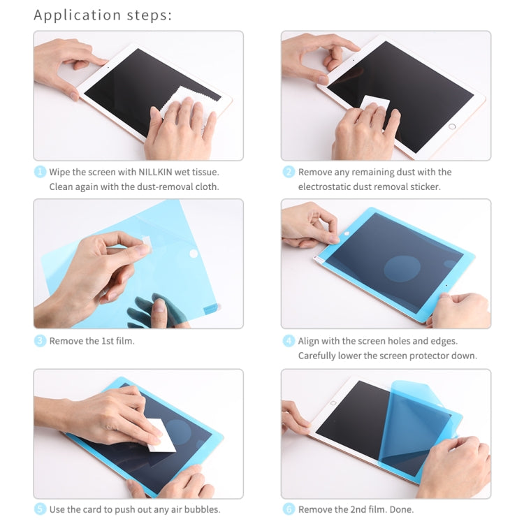 0.19mm AG Paper-like Screen Protector, For iPad 9.7 2018 & 2017, For iPad Air (2019)  & Pro 10.5 inch, For iPad mini 2019 & 4, For 适用于 Huawei MatePad Pro 10.8