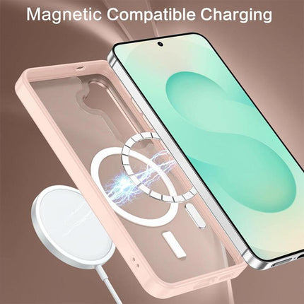 XDcase Metal Lens Frame Skin Feel Magnetic Phone Case, For Samsung Galaxy S25 5G, For Samsung Galaxy S25+ 5G, For Samsung Galaxy S25 Ultra 5G, For Samsung Galaxy S24 Ultra 5G