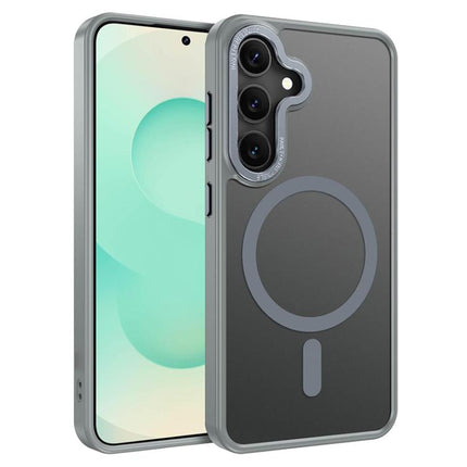 XDcase Metal Lens Frame Skin Feel Magnetic Phone Case, For Samsung Galaxy S25 5G, For Samsung Galaxy S25+ 5G, For Samsung Galaxy S25 Ultra 5G, For Samsung Galaxy S24 Ultra 5G