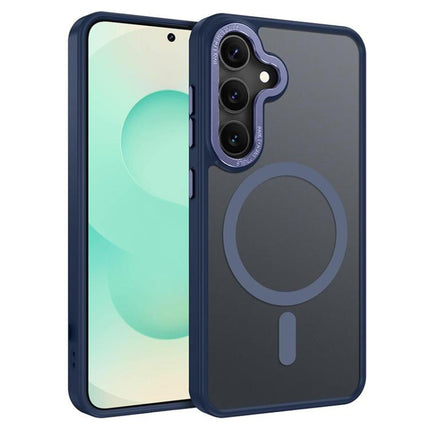 XDcase Metal Lens Frame Skin Feel Magnetic Phone Case, For Samsung Galaxy S25 5G, For Samsung Galaxy S25+ 5G, For Samsung Galaxy S25 Ultra 5G, For Samsung Galaxy S24 Ultra 5G