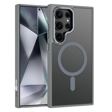 XDcase Metal Lens Frame Skin Feel Magnetic Phone Case, For Samsung Galaxy S25 5G, For Samsung Galaxy S25+ 5G, For Samsung Galaxy S25 Ultra 5G, For Samsung Galaxy S24 Ultra 5G, For Samsung Galaxy S24+ 5G, For Samsung Galaxy S24 5G