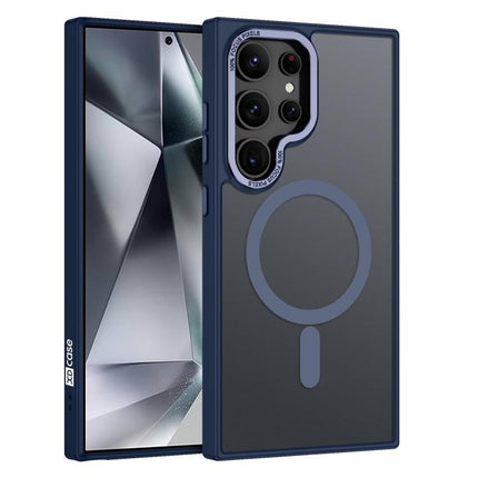 XDcase Metal Lens Frame Skin Feel Magnetic Phone Case, For Samsung Galaxy S25 5G, For Samsung Galaxy S25+ 5G, For Samsung Galaxy S25 Ultra 5G, For Samsung Galaxy S24 Ultra 5G, For Samsung Galaxy S24+ 5G, For Samsung Galaxy S24 5G