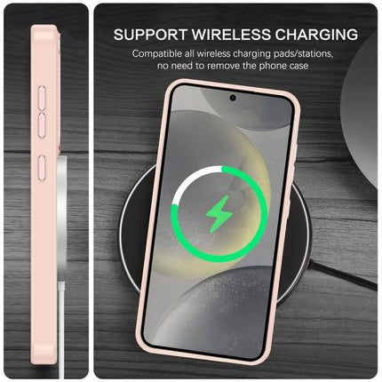 XDcase Metal Lens Frame Skin Feel Magnetic Phone Case, For Samsung Galaxy S24+ 5G, For Samsung Galaxy S24 5G