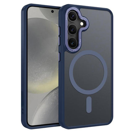XDcase Metal Lens Frame Skin Feel Magnetic Phone Case, For Samsung Galaxy S24+ 5G, For Samsung Galaxy S24 5G