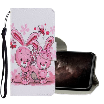 Coloured Drawing Pattern Horizontal Flip PU Leather Case with Holder & Card Slots & Wallet & Lanyard, For iPhone 11 Pro Max