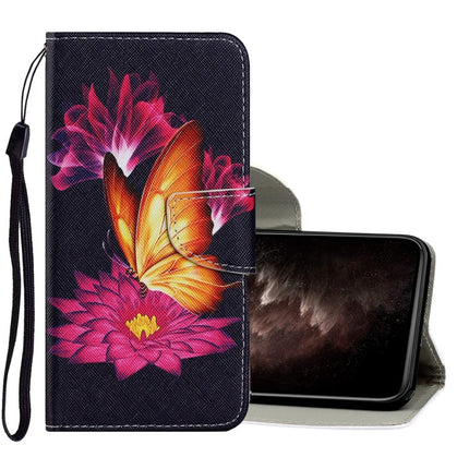 Coloured Drawing Pattern Horizontal Flip PU Leather Case with Holder & Card Slots & Wallet & Lanyard, For iPhone 11 Pro Max