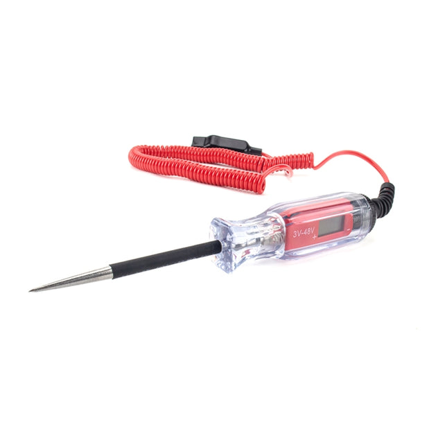 3-48V Digital Display Car Electric Tester, Car Electric Tester
