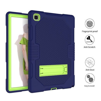 Contrast Color Robot Shockproof Silicon + PC Protective Case with Holder & Pen Slot, For Samsung Galaxy Tab A7 10.4 (2020) T500 / T505